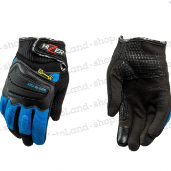 Перчатки мото HIZER CE-4382 (12/14 Y) (кожа/текстиль) детские - Продажа мотоциклов, мототехники