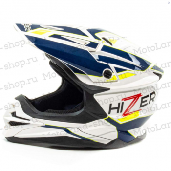 Шлем мото кроссовый HIZER J6803 №7 (L, XL) - Продажа мотоциклов, мототехники